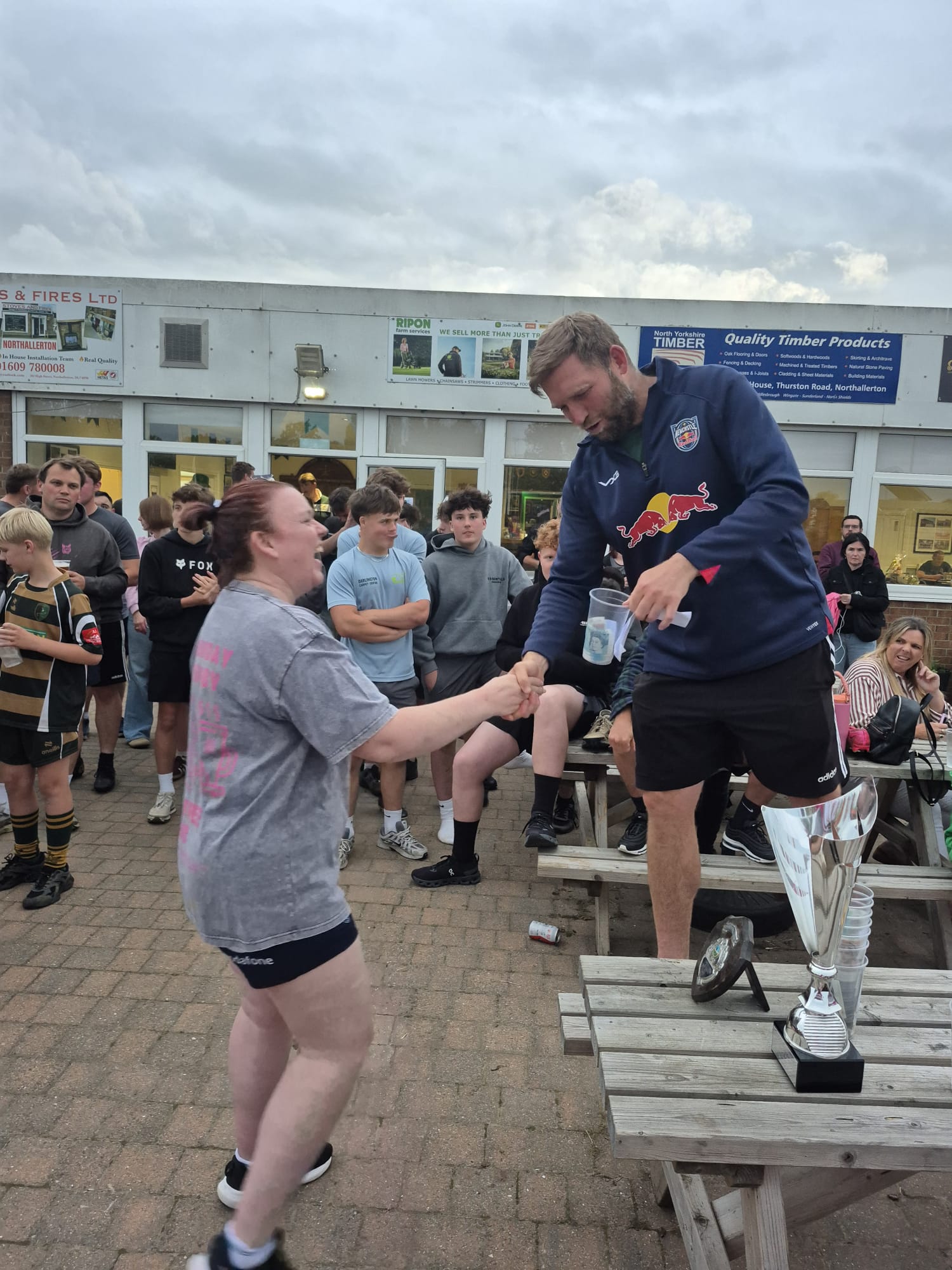 Darlington Mowden Park prizegiving photo
