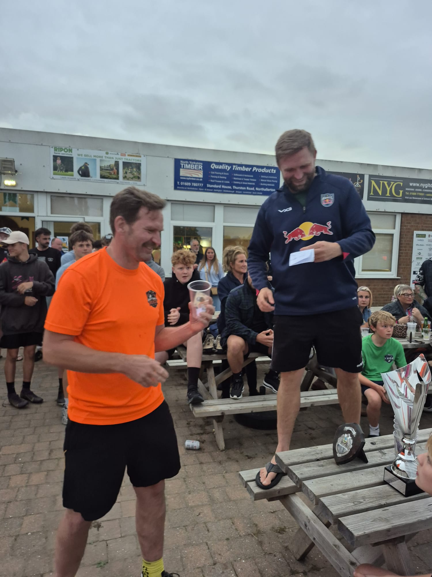 Don't Give a Ruck prizegiving photo