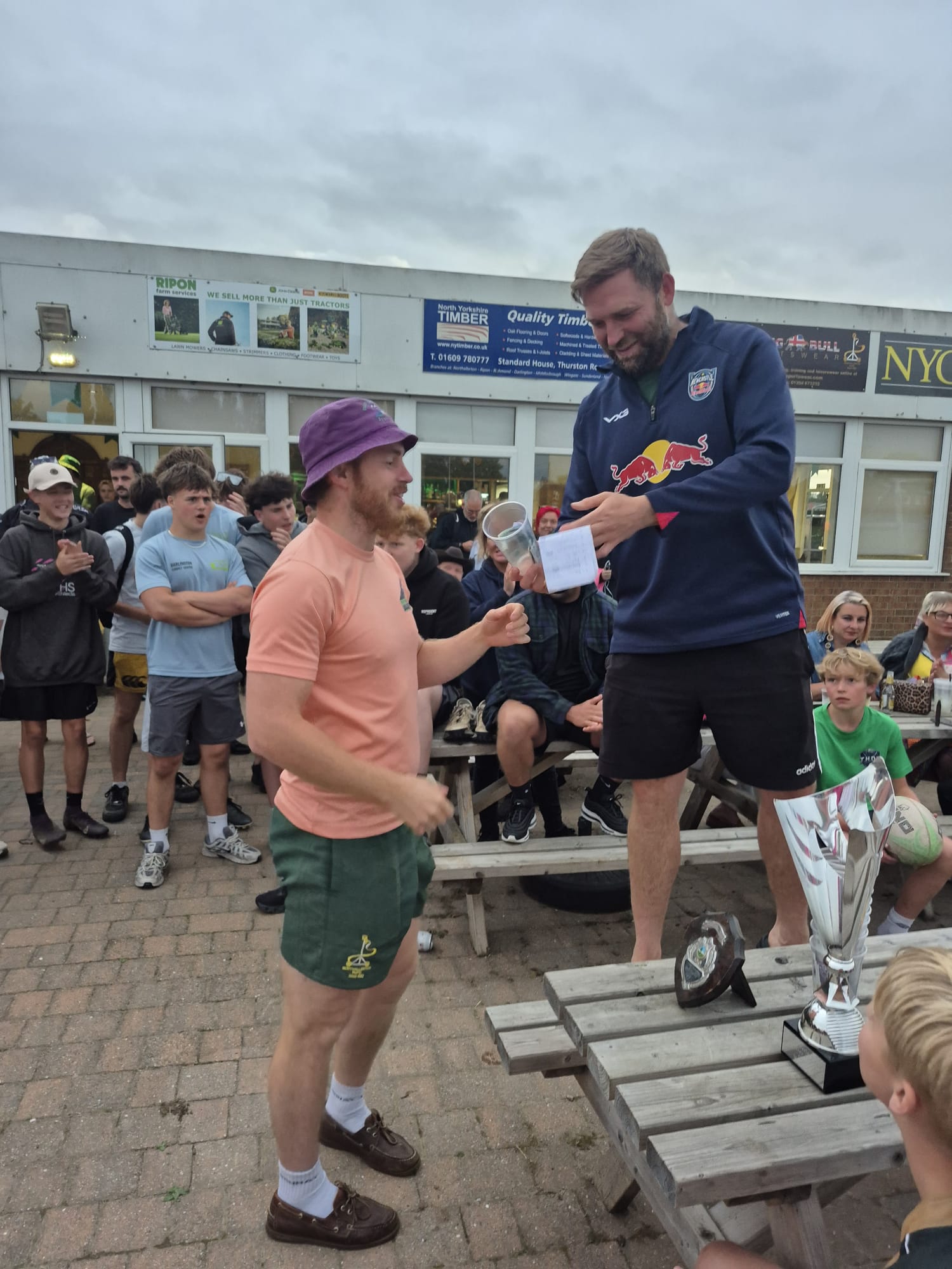 Great Smeaton Slugs prizegiving photo