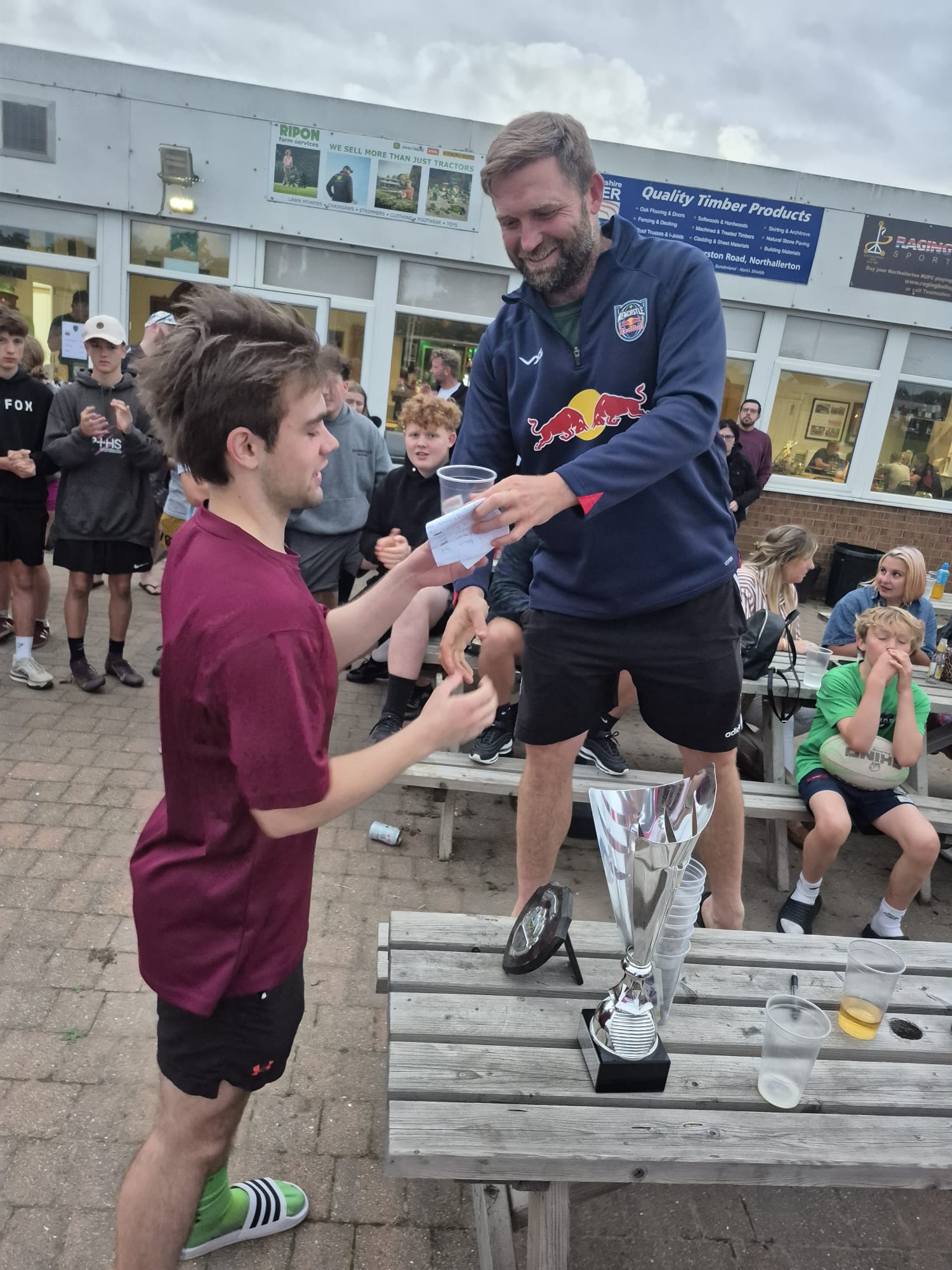 Young Guns prizegiving photo